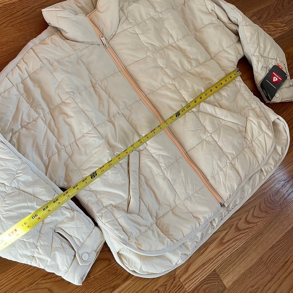 Free People Pippa Packable Puffer Jacket Size XL NWT $198 Cream - Picture 15 of 17